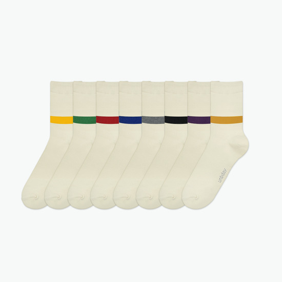 ONE POINT SOCKS [8 COLOR]